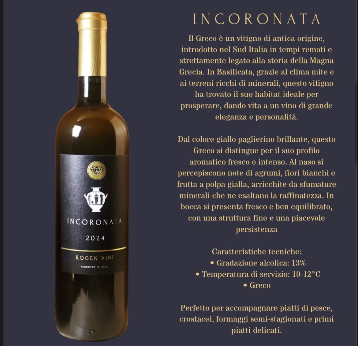 Incoronata 2024 IGT GRECO